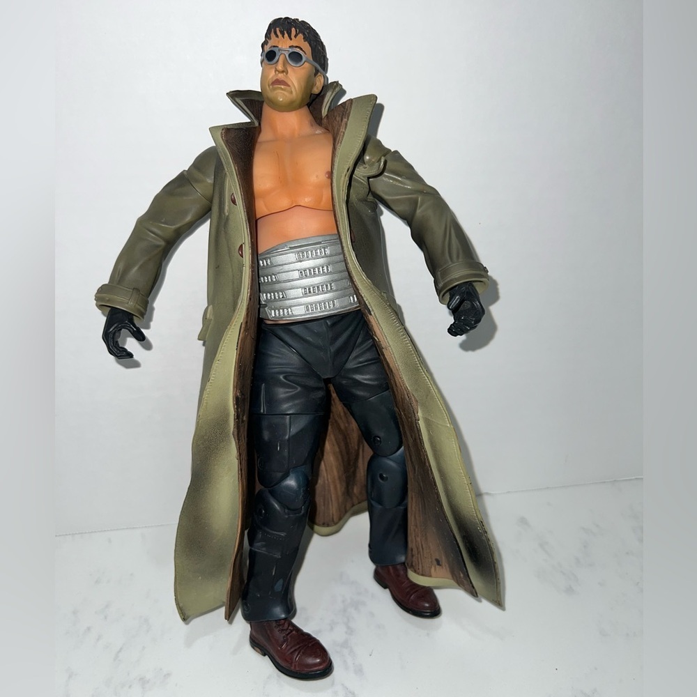 Spiderman Action Figure with Olive Green Coat